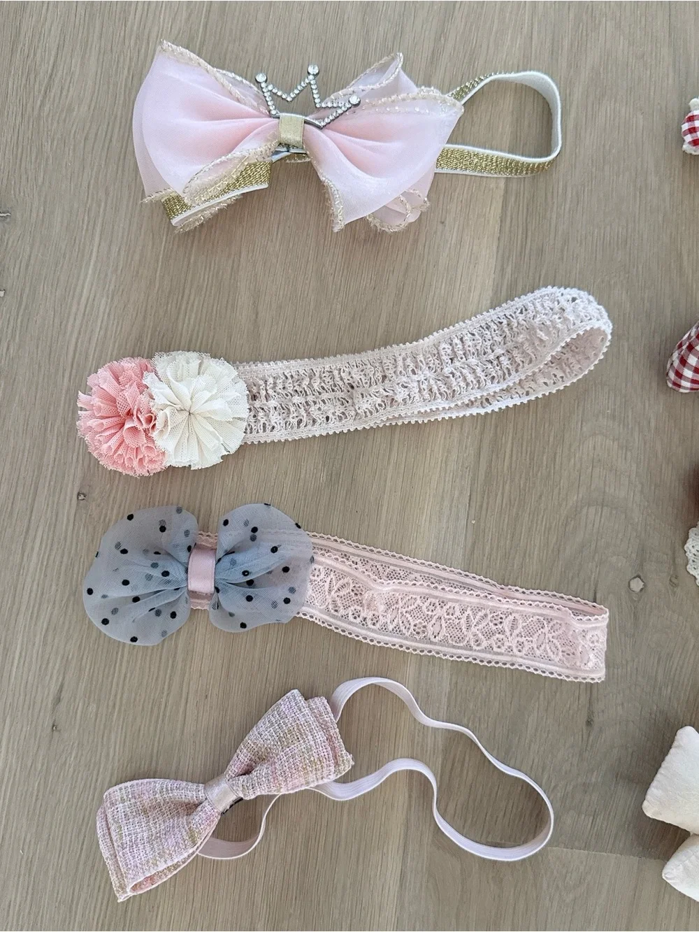 New-like Set of 12 Baby Girl Headbands & Hair Accessories